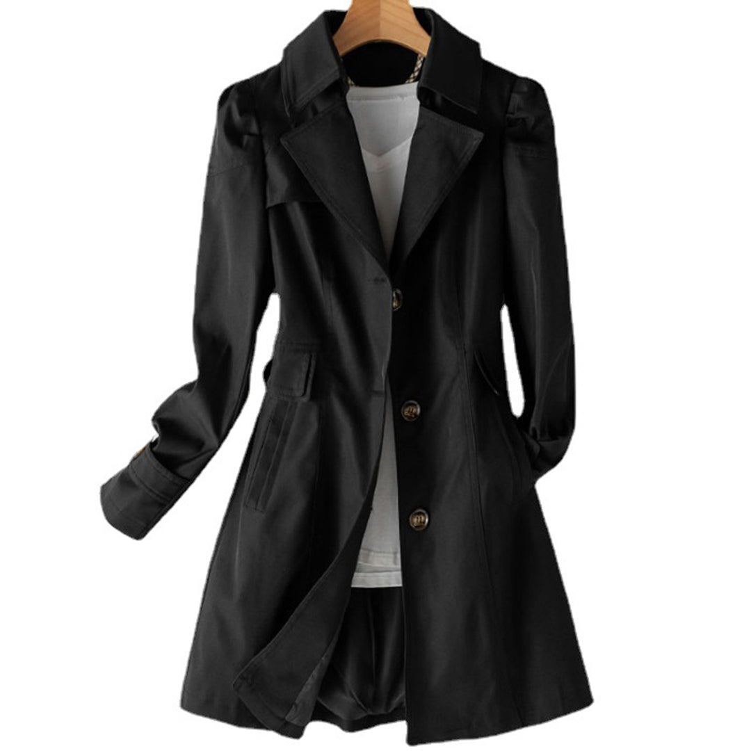 | Women’s Classic Double-Breasted Trench Coat