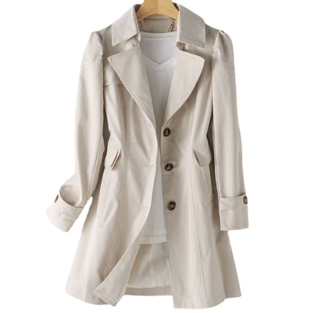 | Women’s Classic Double-Breasted Trench Coat