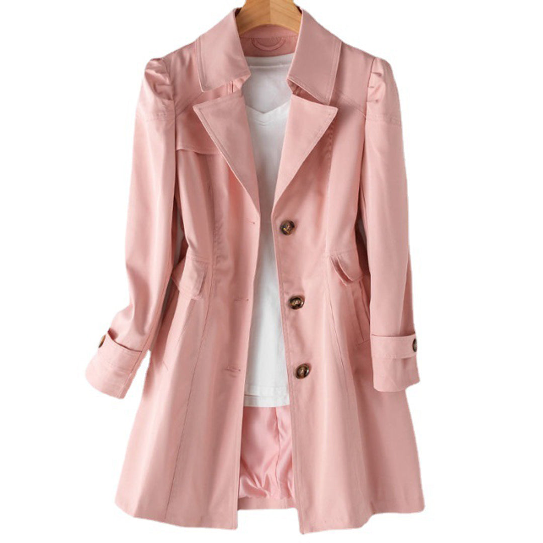 | Women’s Classic Double-Breasted Trench Coat
