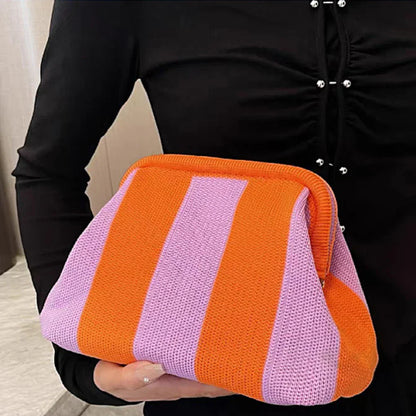 Crochet Clutch Woven Beach Wristlet