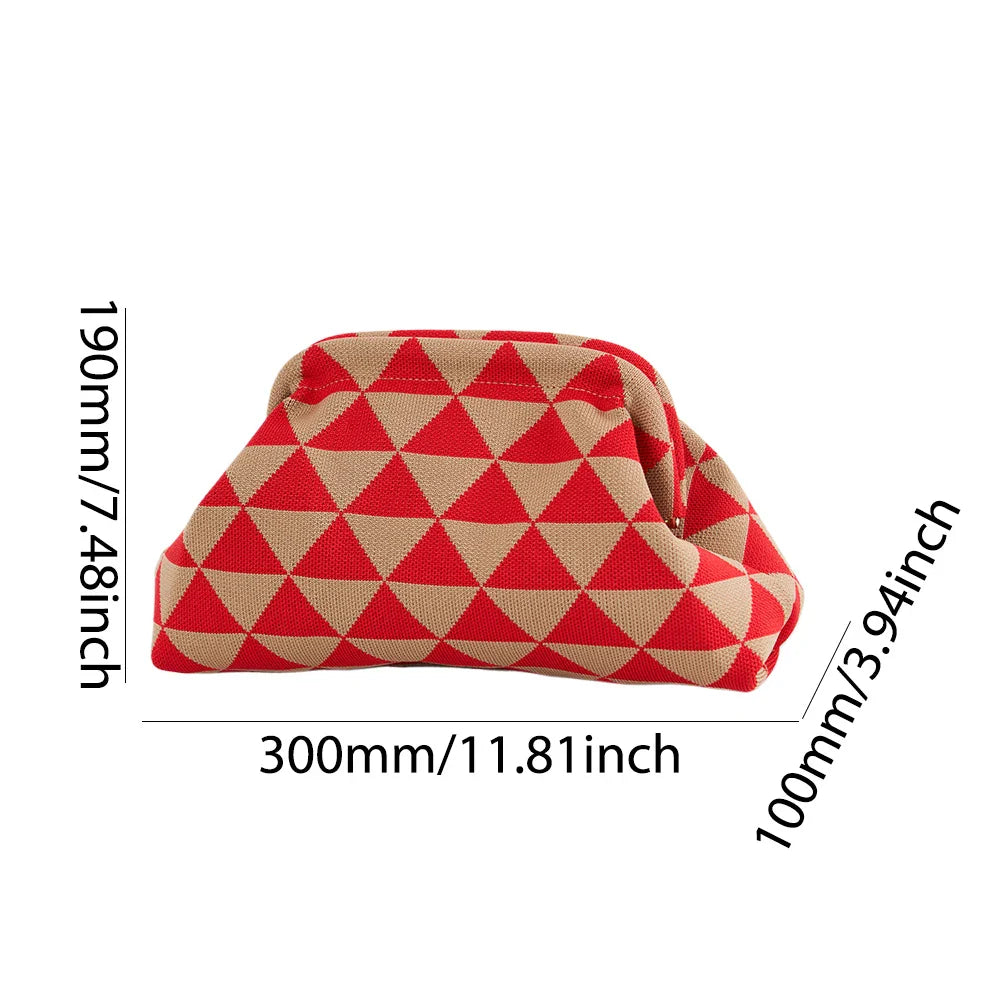Crochet Clutch Woven Beach Wristlet