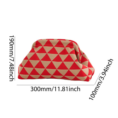 Crochet Clutch Woven Beach Wristlet
