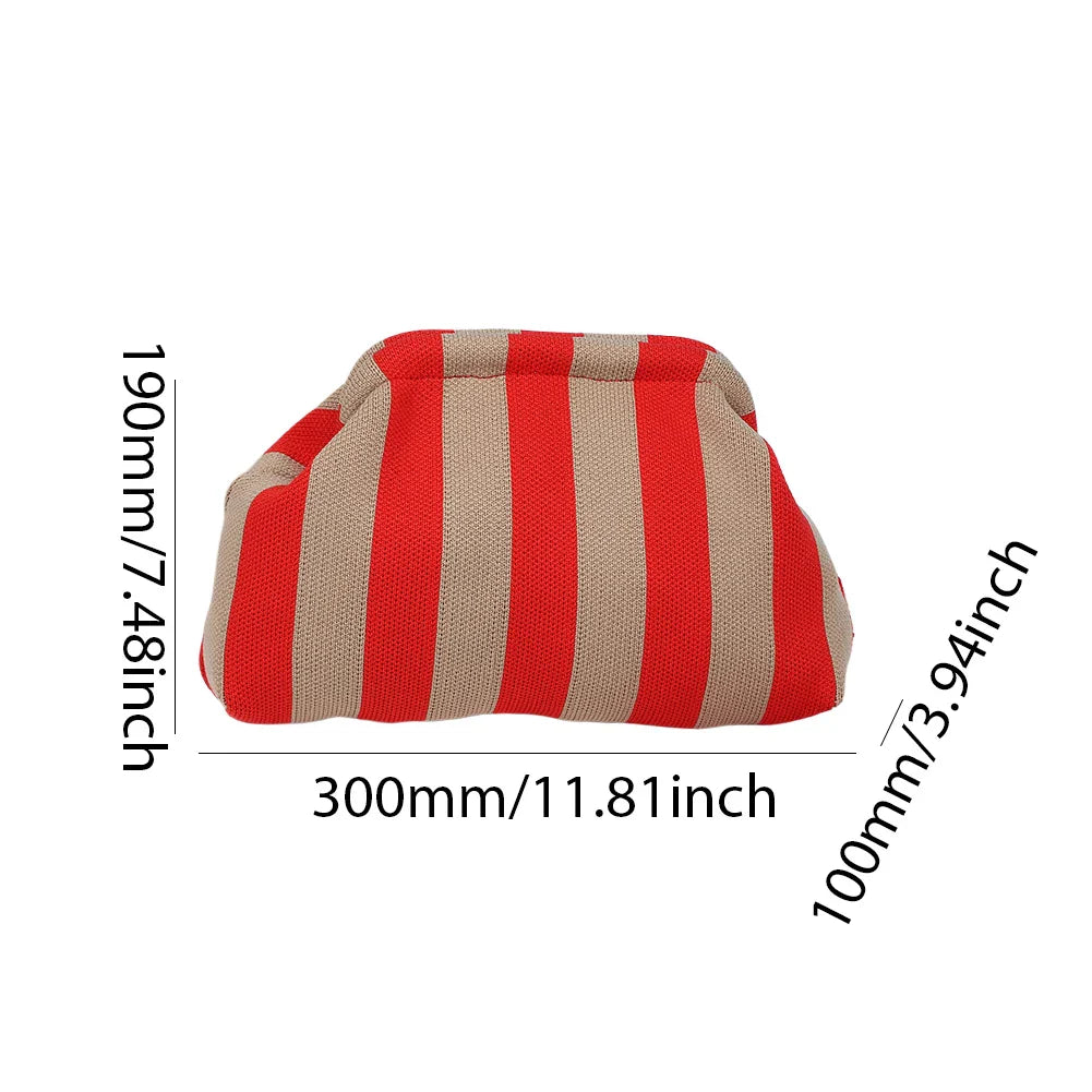 Crochet Clutch Woven Beach Wristlet