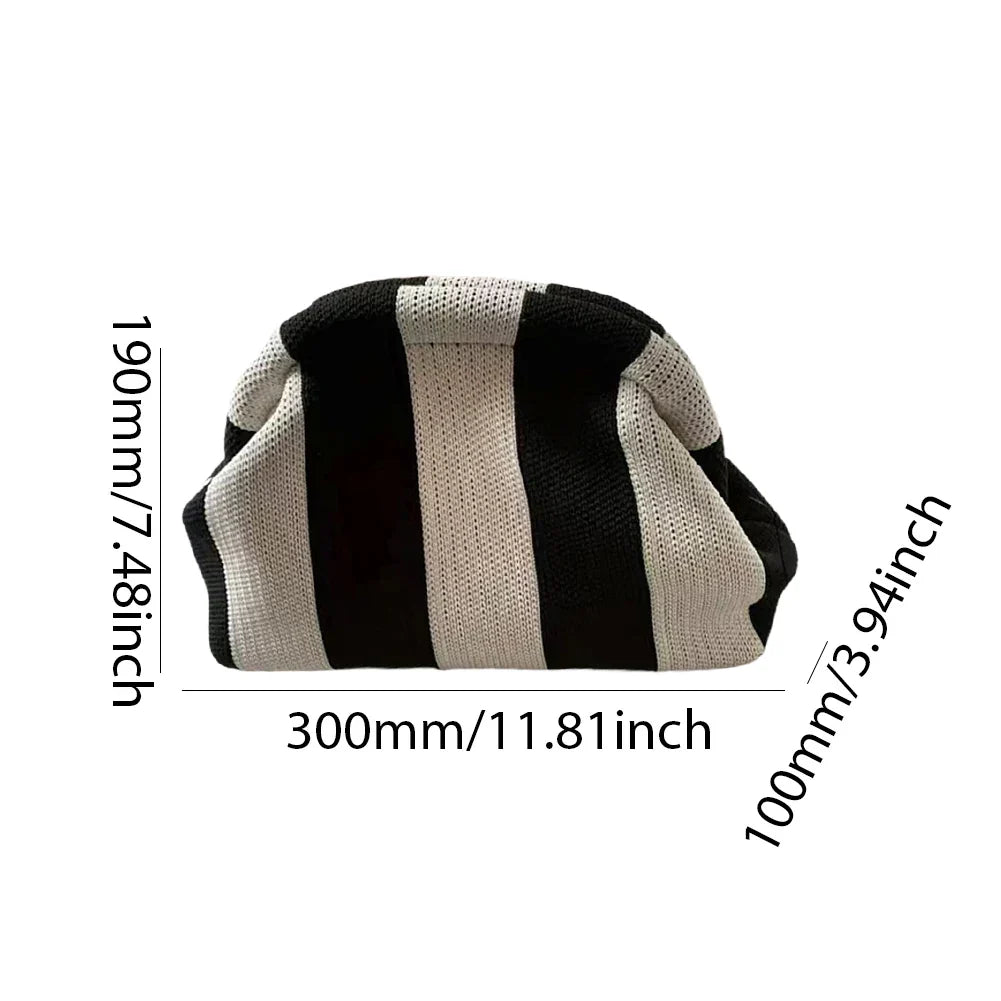 Crochet Clutch Woven Beach Wristlet