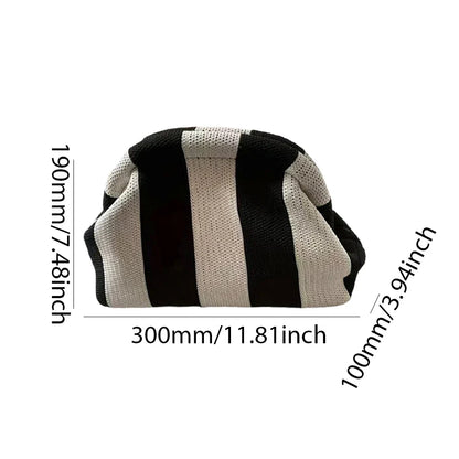 Crochet Clutch Woven Beach Wristlet
