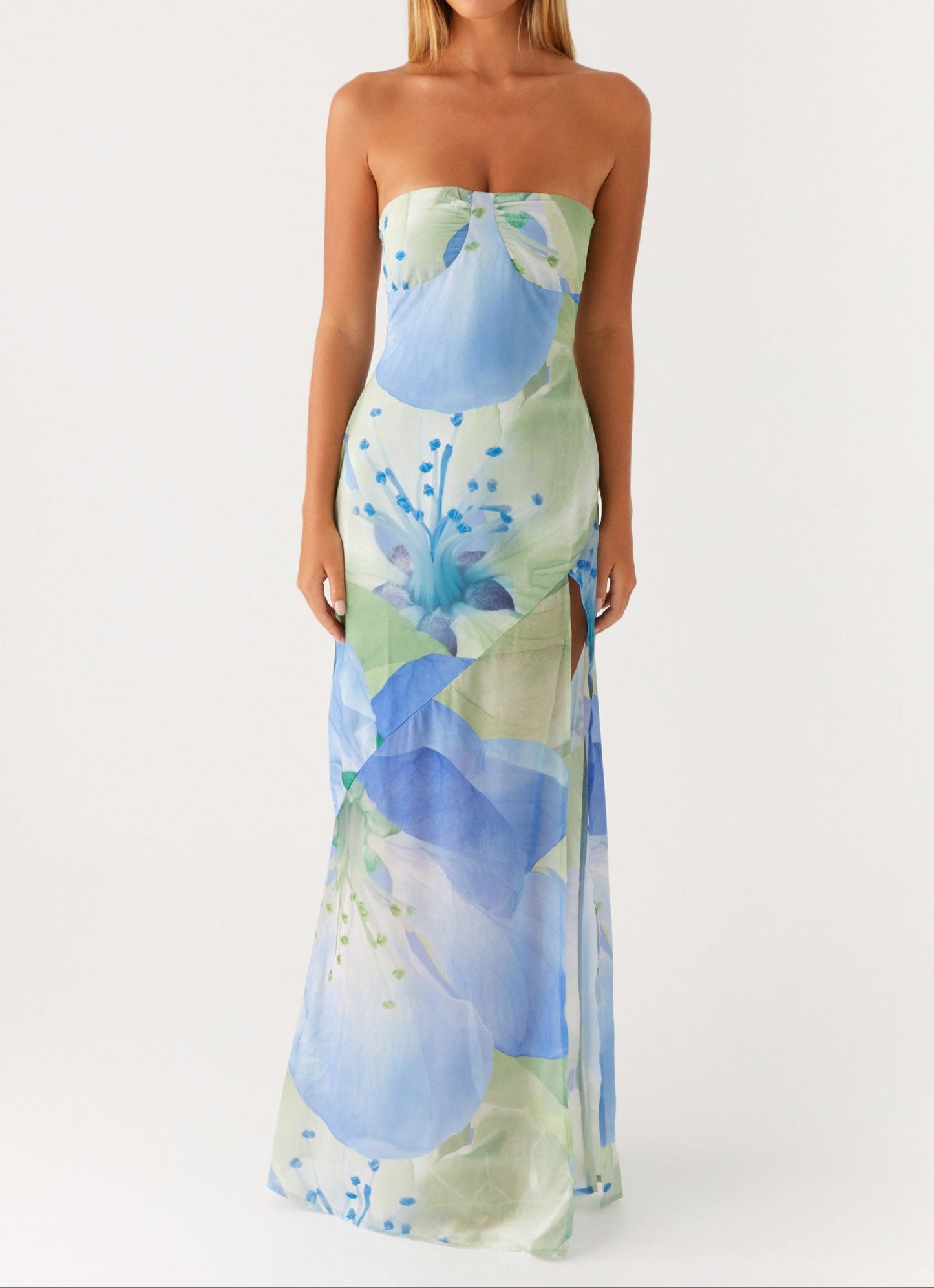 Giugnia Maxi Dress - Flower Print