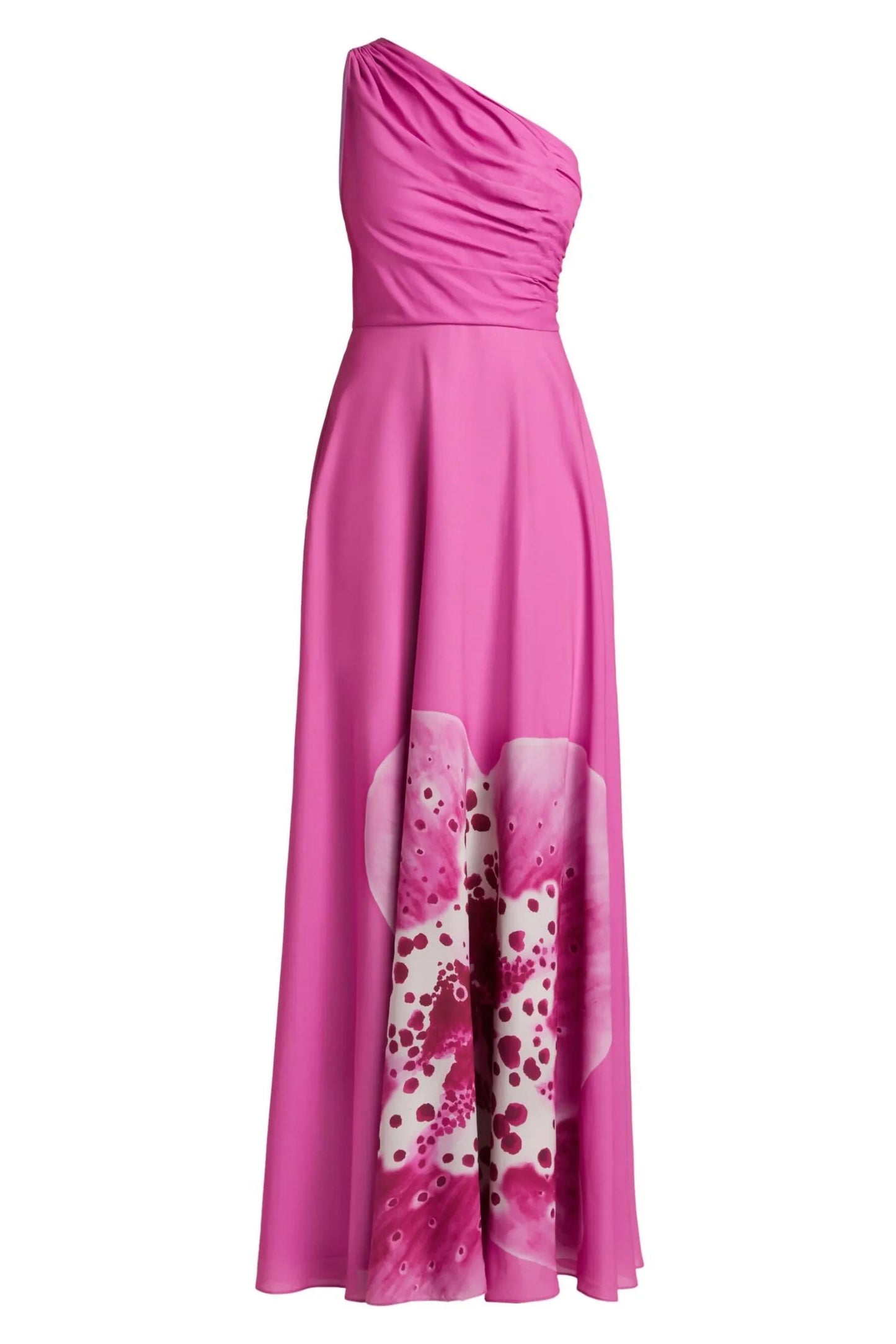 Letitia Floral Printed One Shoulder Maxi Dress