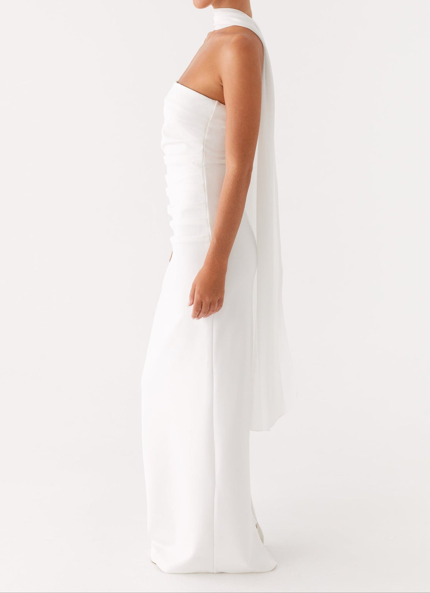 Brunetta Maxi Dress - White