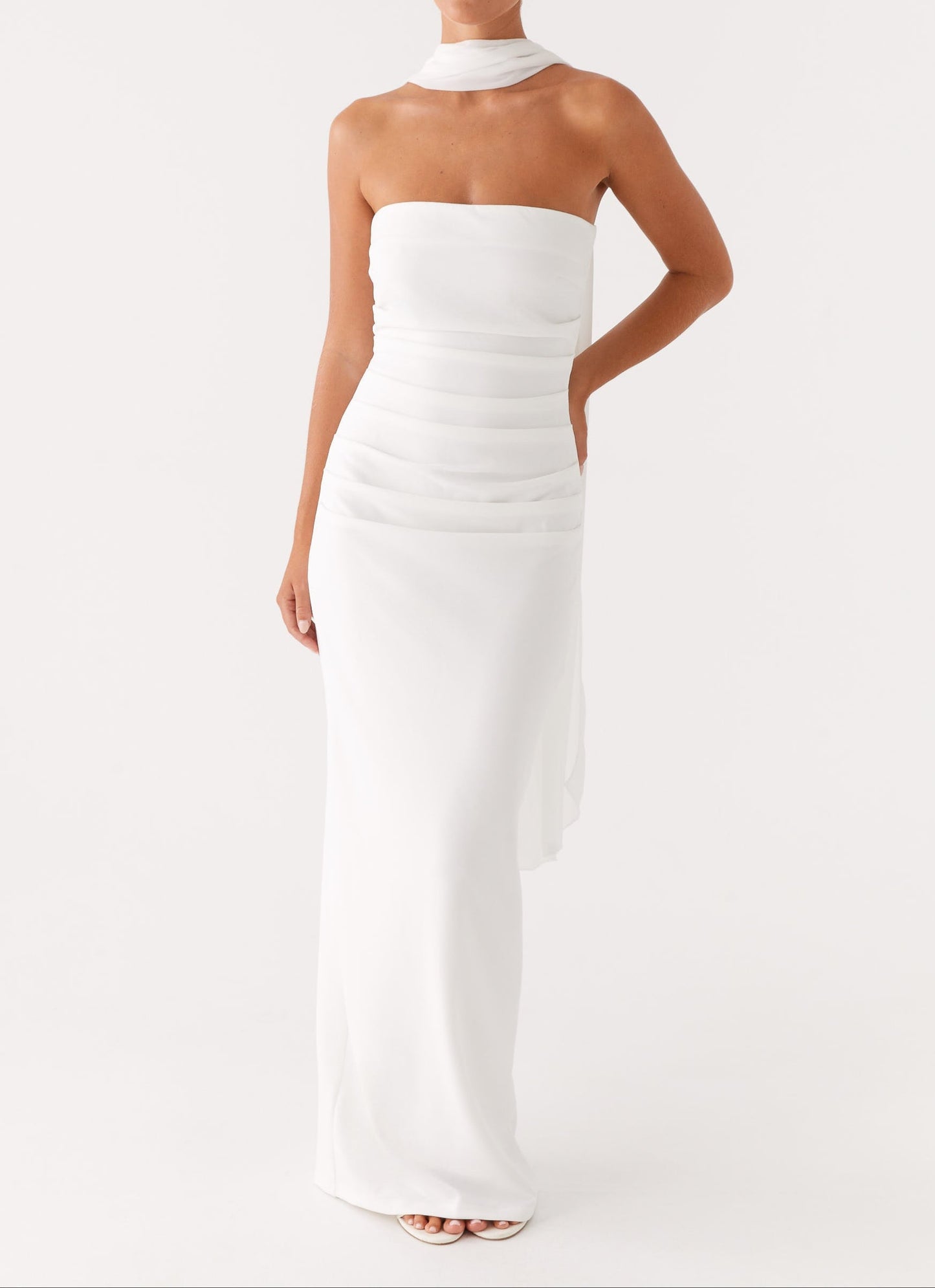 Brunetta Maxi Dress - White