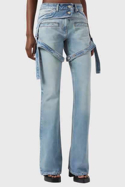 Lilah Leg Buckle Jeans