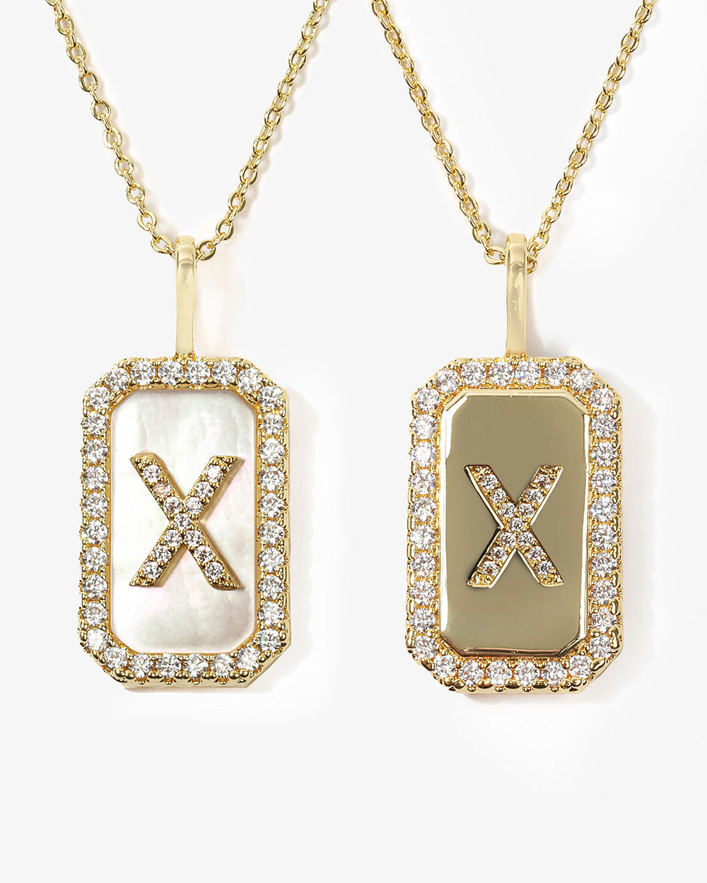 Love Letters Double Sided Necklace
