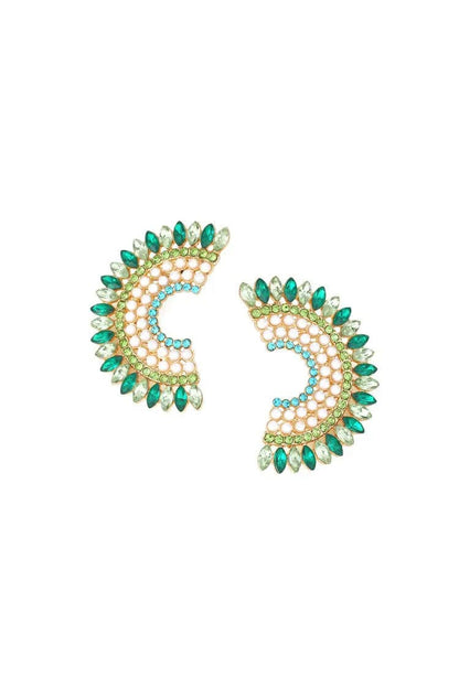 Lucia Scalloped Earrings