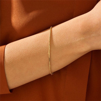 Luxe Box Link Gold Bracelet
