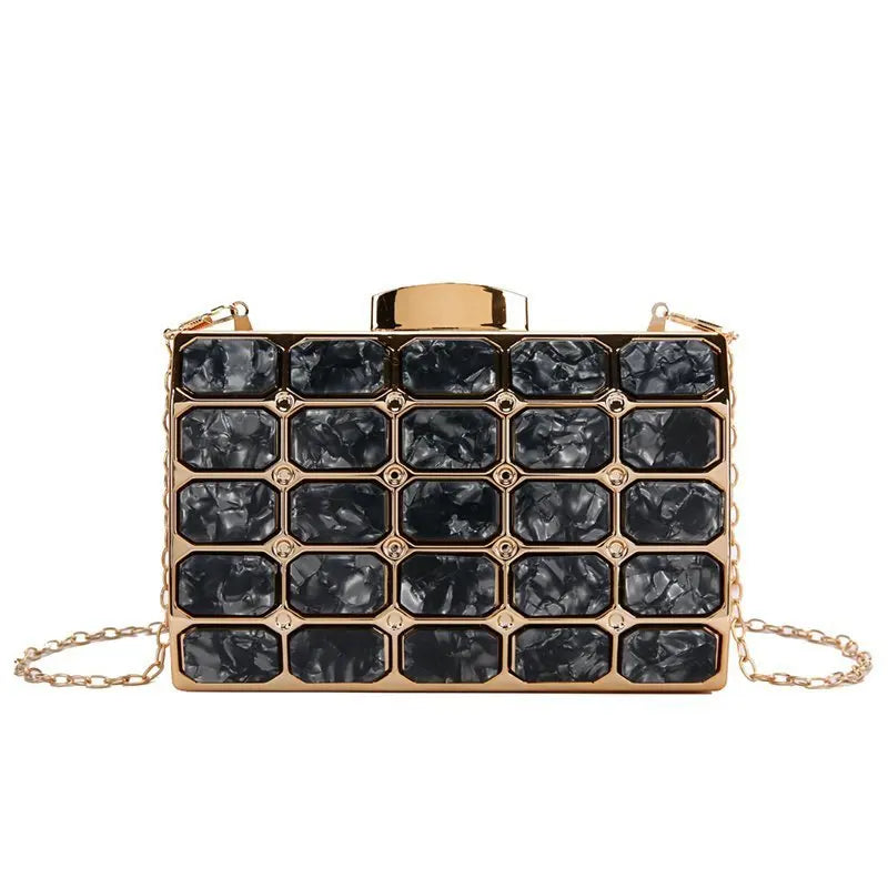 Block Designer Evening Clutch Wristlet