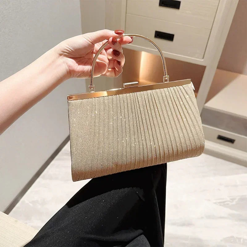Luxury Moon Apricot Clutch Wristlet