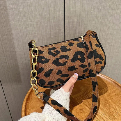 Faux Suede Vintage Commuter Shoulder Bag