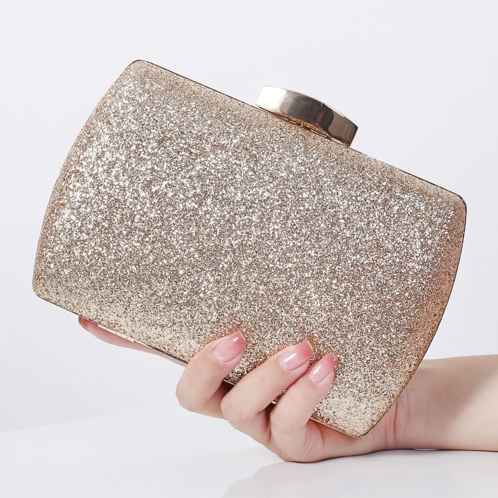 Red Diamond Evening Clutch Wristlet