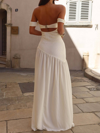 Edda Maxi Dress Ivory