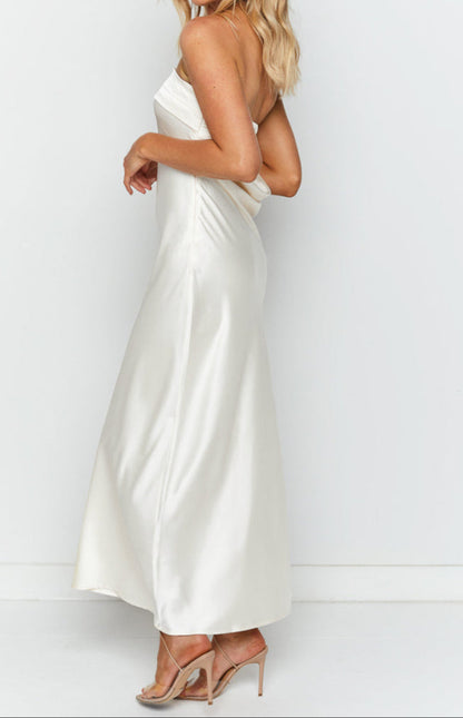 Giulia White Maxi Dress