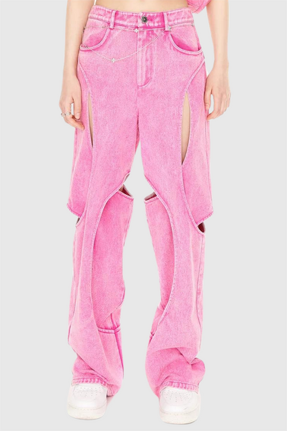 Maisie Hollow Cross Jeans