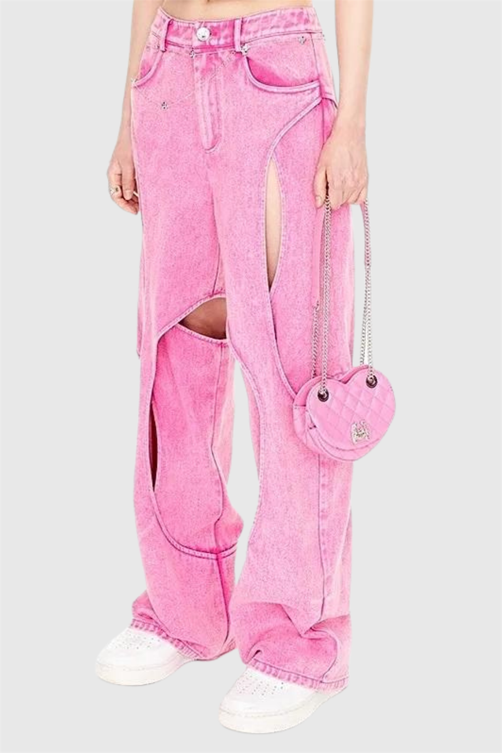 Maisie Hollow Cross Jeans