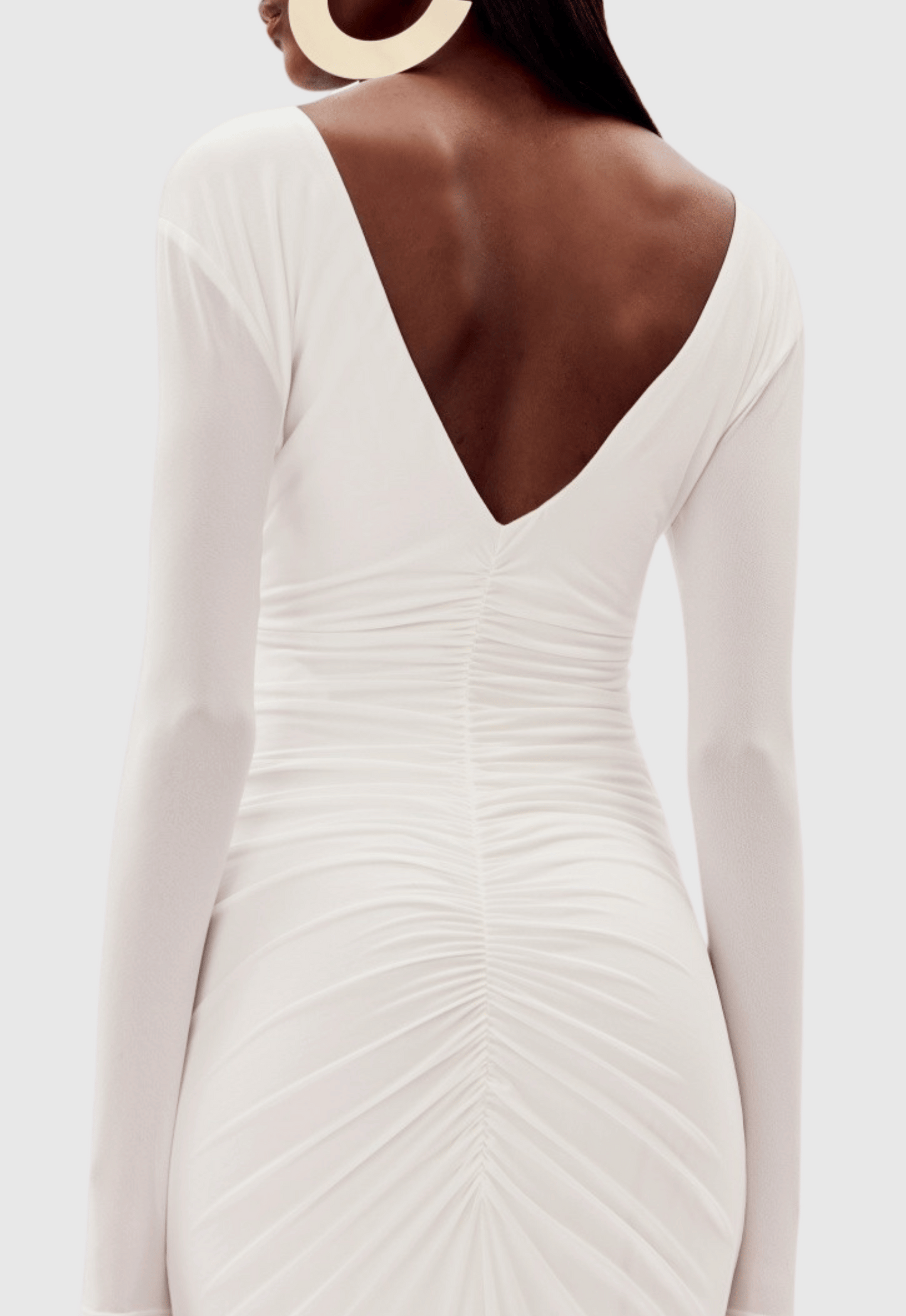 Manik Floral Ruched Maxi Dress