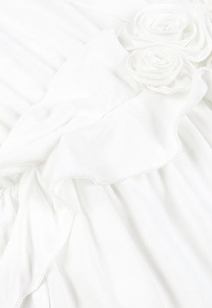 Manik Floral Ruched Maxi Dress