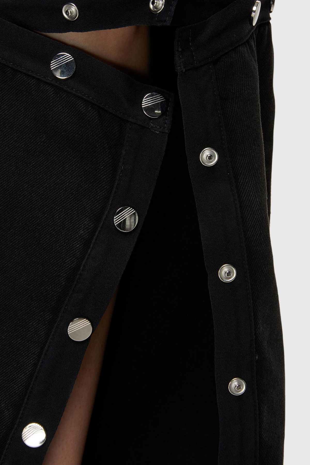 Mara Cutout Button Embellished Jeans