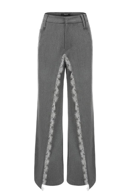 Maria Lace Patchwork Suit Pants