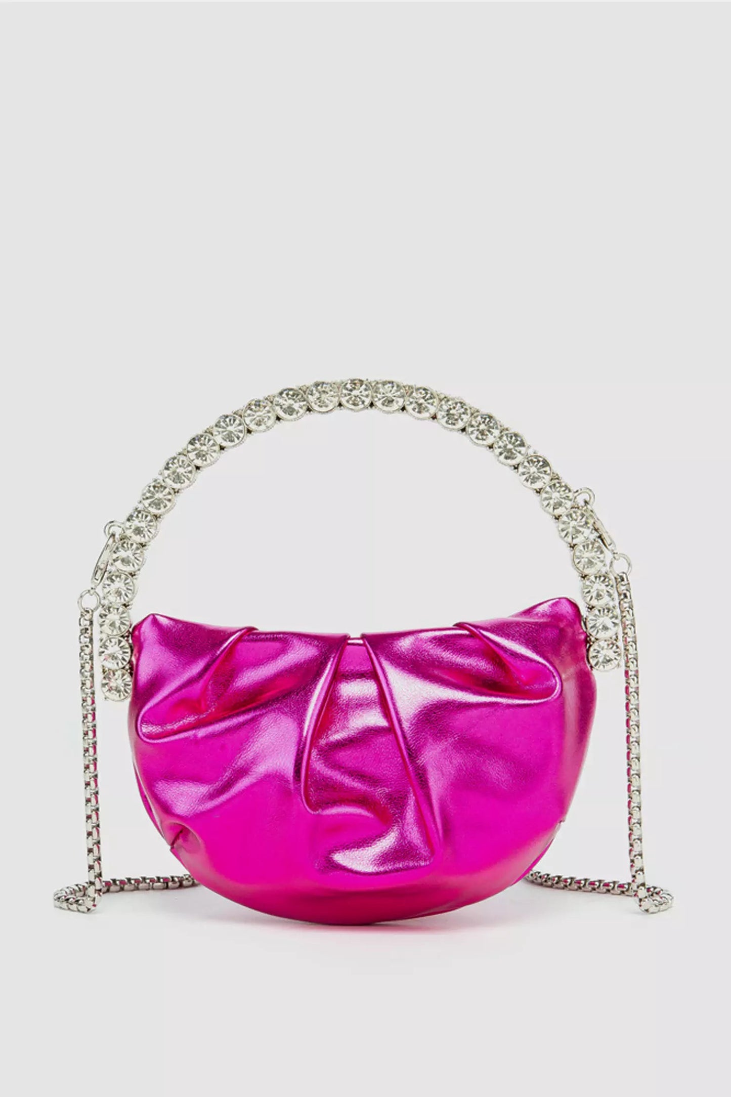 Mariah Crystal Embellished Rose Red Bag