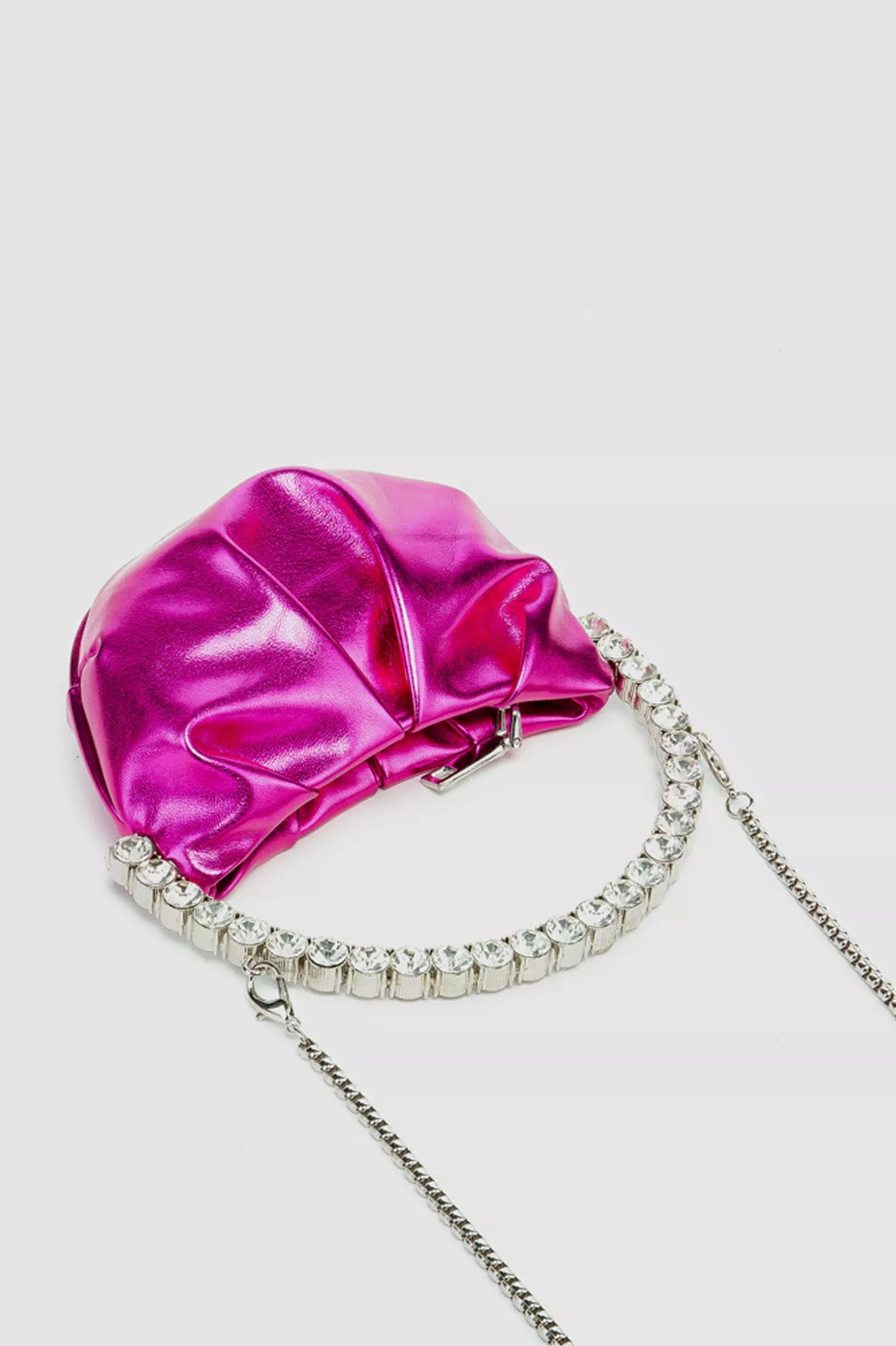 Mariah Crystal Embellished Rose Red Bag