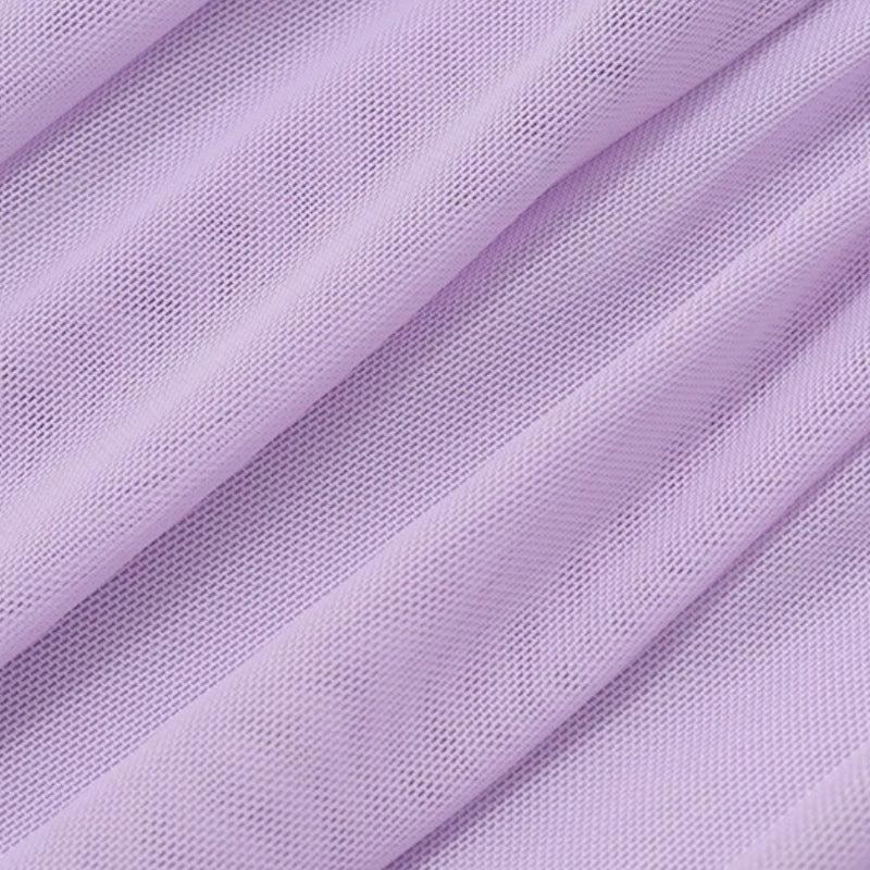 Strapless Sweetheart Ruched Mesh Bodice Pleated Chiffon Mini Dress
