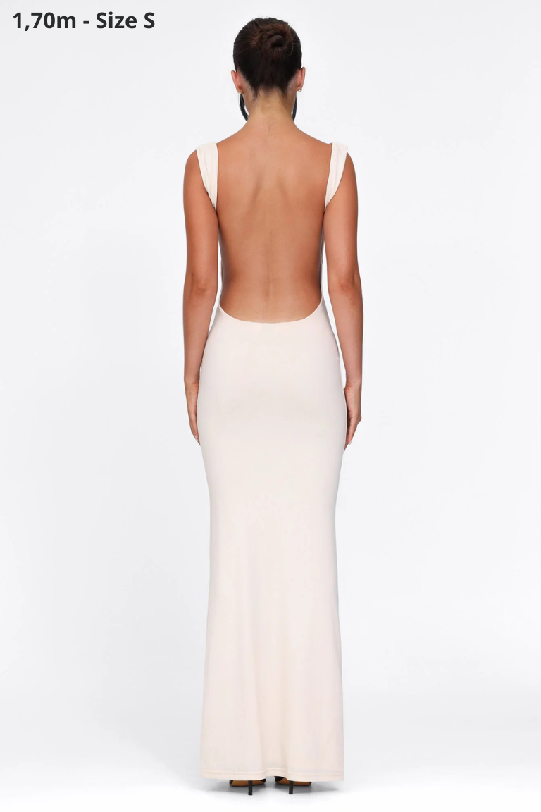 Mila | Sleek Open Back Dress