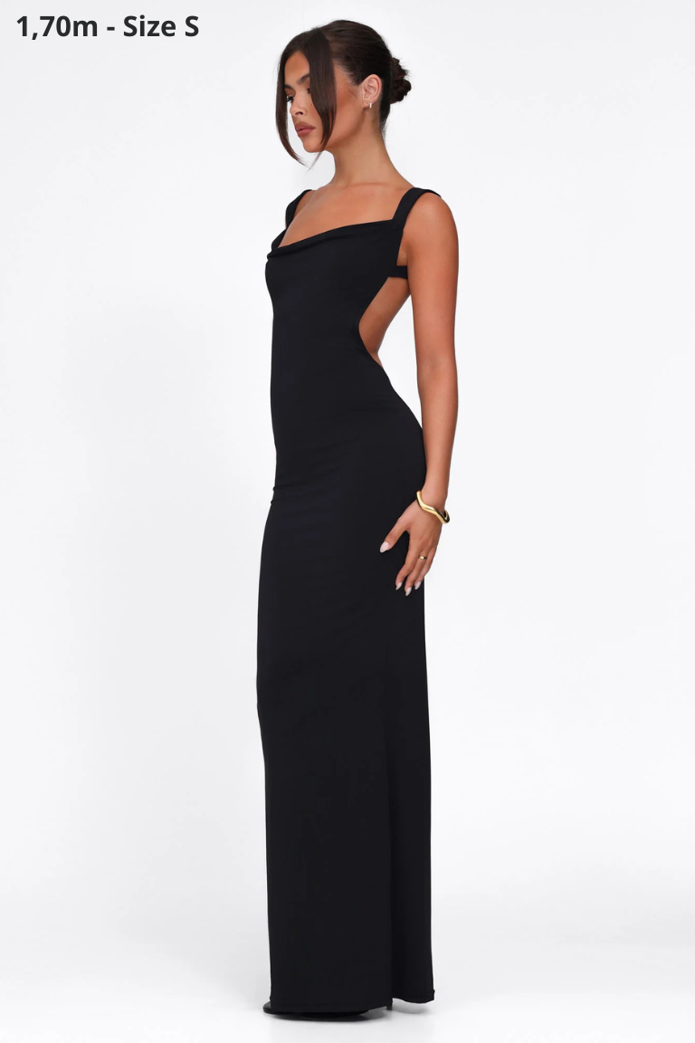 Mila | Sleek Open Back Dress