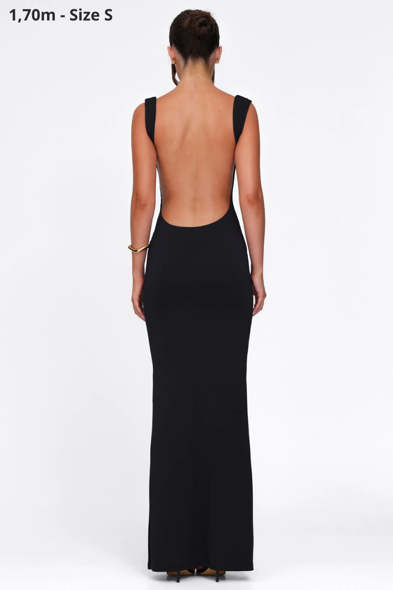 Mila | Sleek Open Back Dress