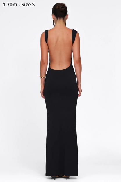 Mila | Sleek Open Back Dress