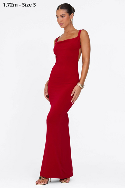 Mila | Sleek Open Back Dress