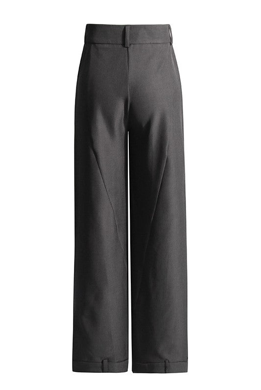 Mira Deconstructed  Wide Leg  Pants