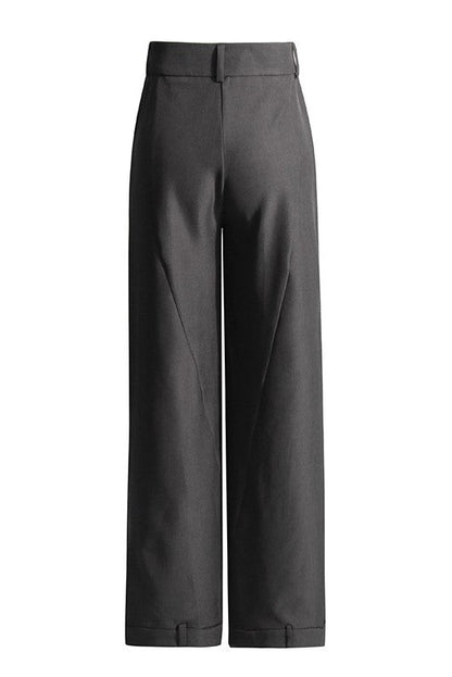 Mira Deconstructed  Wide Leg  Pants