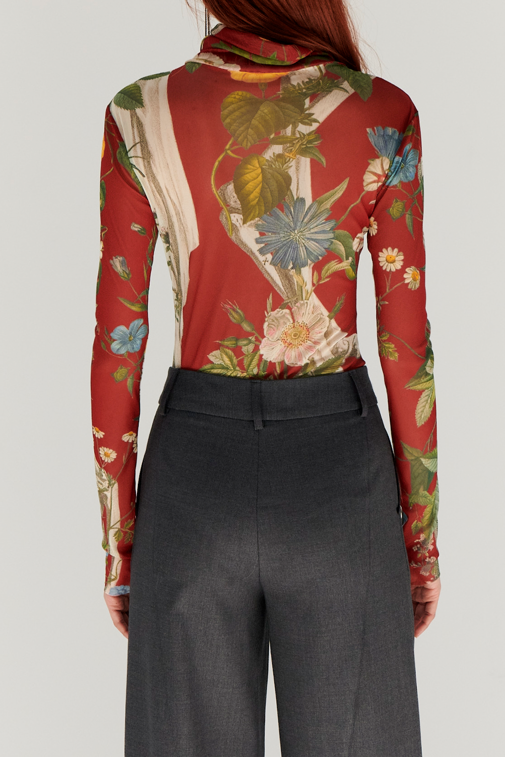 Mira Deconstructed  Wide Leg  Pants