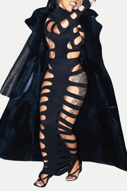 Mvette Cutout Skirt Two Piece Set