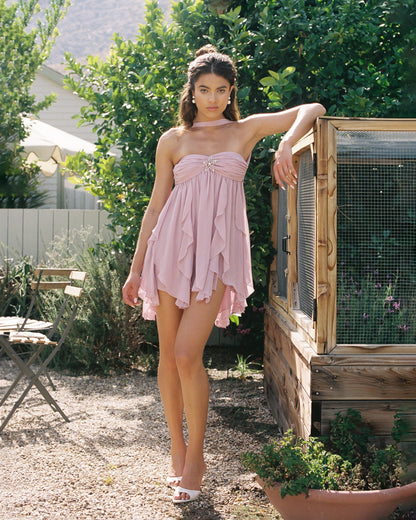 Amelia Floral Mini Dress