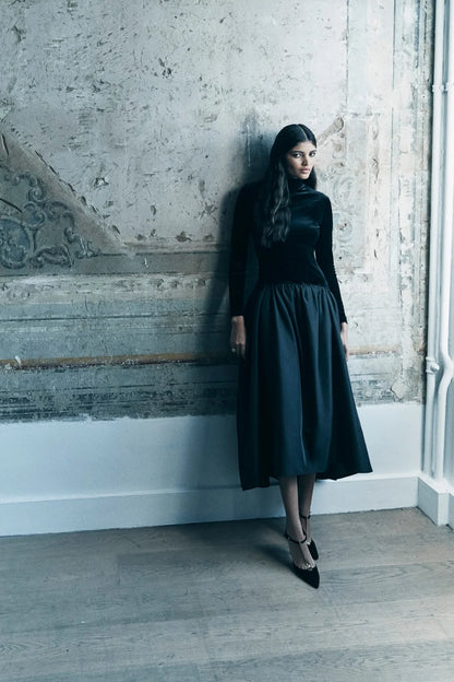 Florienne Long Sleeve Maxi Dress