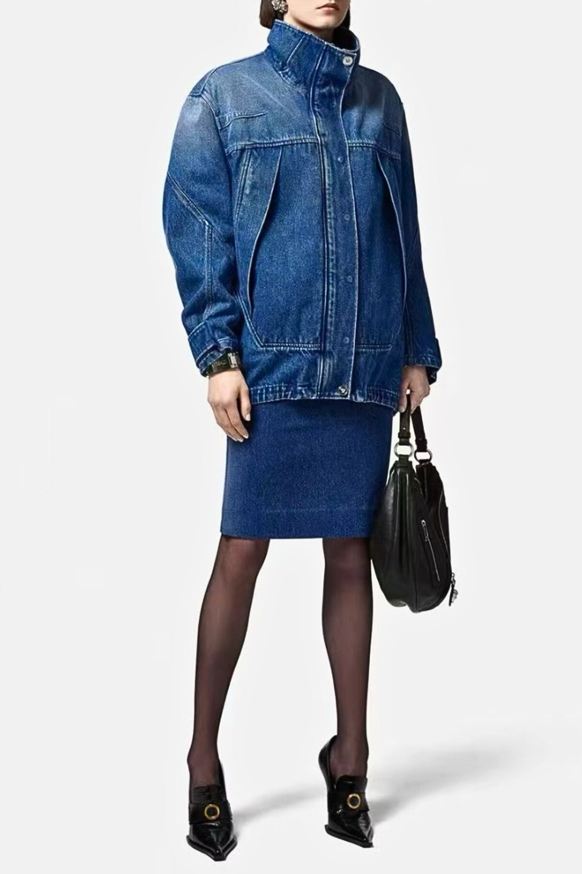 Naoko Denim Parka Jacket