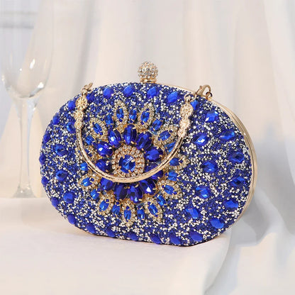 Diamond Luxury Crystal Clutch Evening Wedding Party Purse