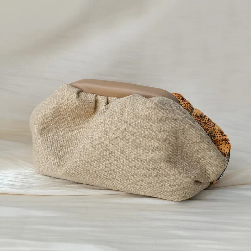 Embroidery Sequin Floral Clutch Wristlet