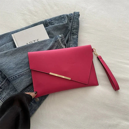 Luxury PU Leather Designer Wristlet