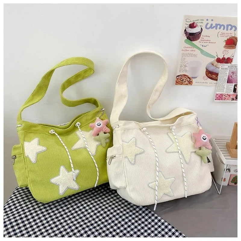 Star Niche Design Corduroy Crossbody