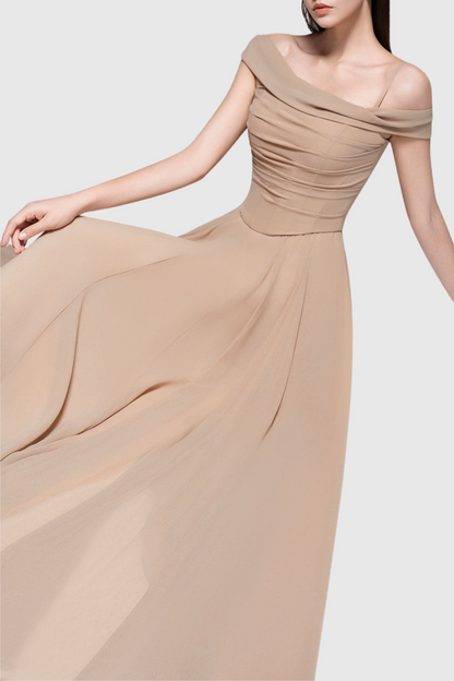 Nowa Off Shoulder Corset Maxi Dress