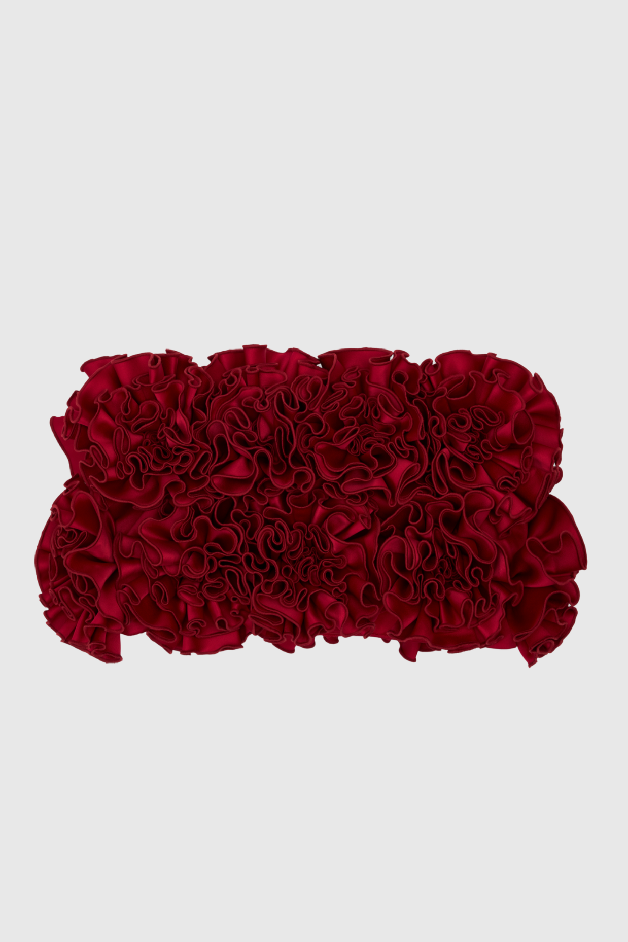 Nuala Floral Applique Skirt - Red